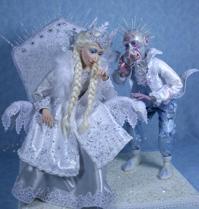 Ice Queen - One-Of-A-Kind Doll by Tanya Abaimova. Characters Gallery 