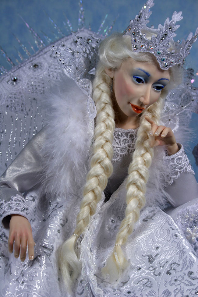 Ice Queen - One-Of-A-Kind Doll by Tanya Abaimova. Characters Gallery 