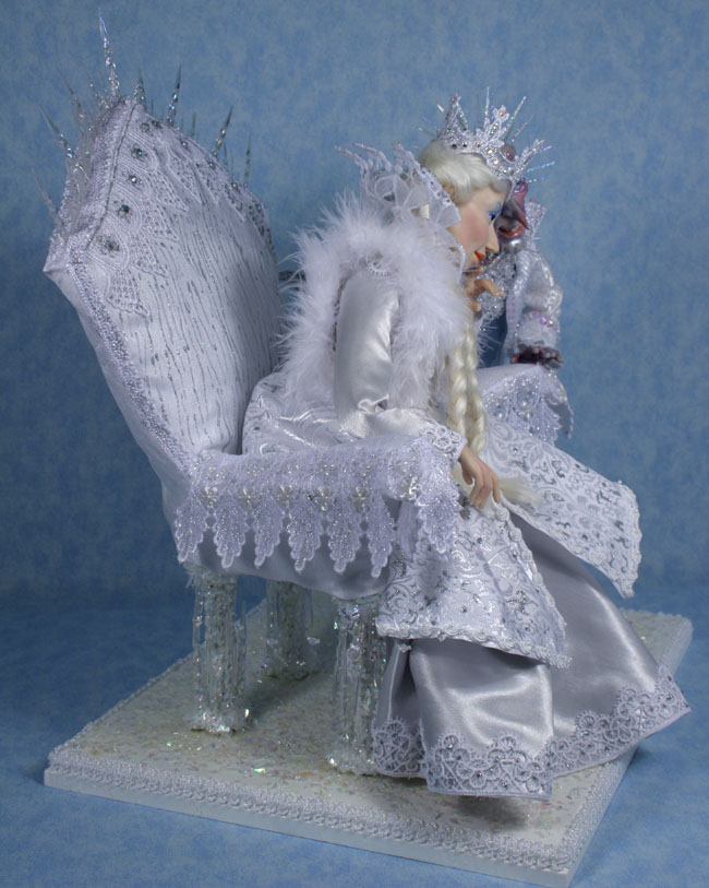 Ice Queen - One-Of-A-Kind Doll by Tanya Abaimova. Characters Gallery 