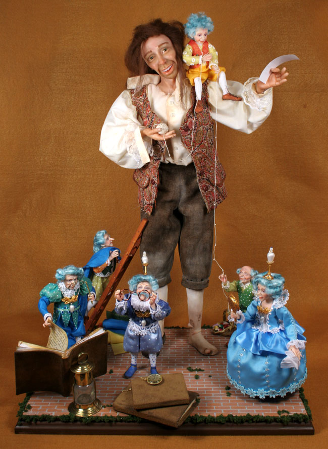 Adventures of Gulliver - One-Of-A-Kind Doll by Tanya Abaimova. Characters Gallery 