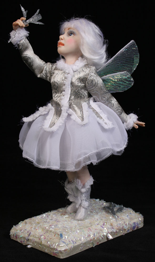 Snowflake Fairy - One-Of-A-Kind Doll by Tanya Abaimova. Creatures Gallery 