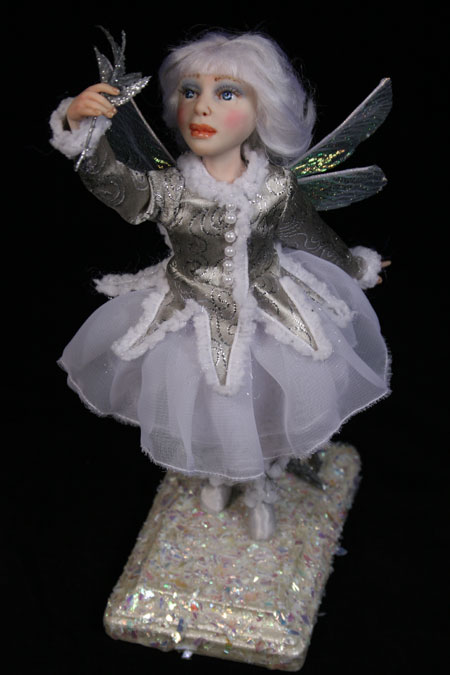 Snowflake Fairy - One-Of-A-Kind Doll by Tanya Abaimova. Creatures Gallery 