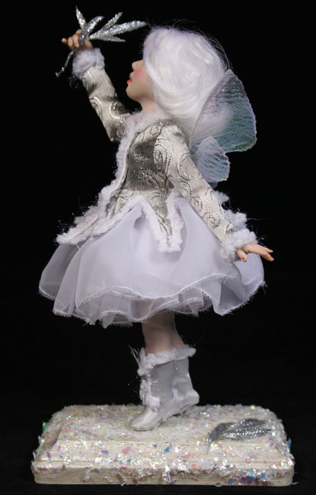 Snowflake Fairy - One-Of-A-Kind Doll by Tanya Abaimova. Creatures Gallery 