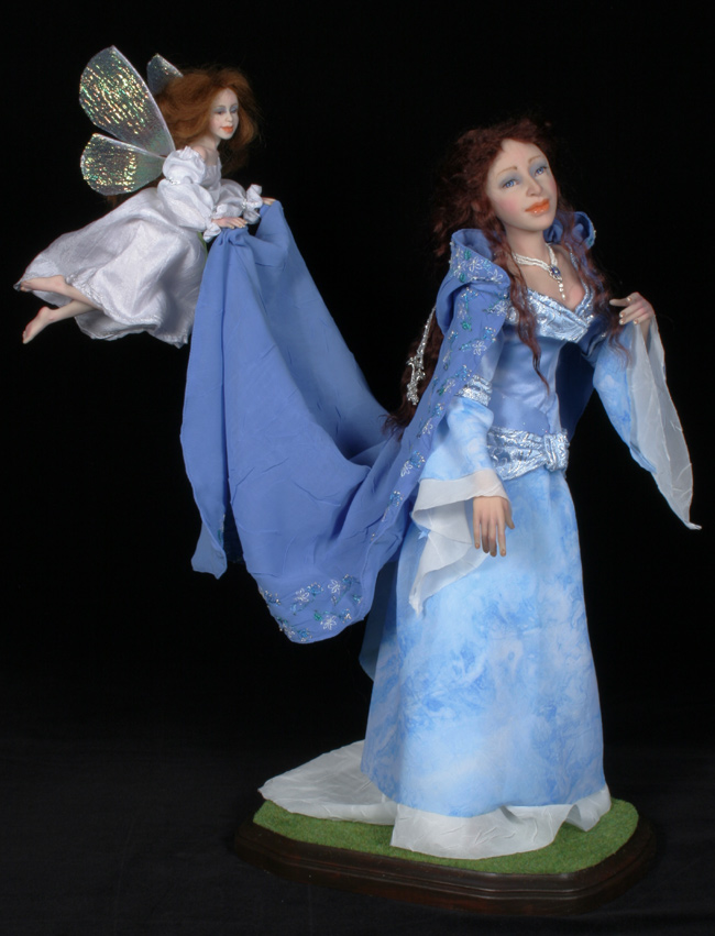 In Fairyland - One-Of-A-Kind Doll by Tanya Abaimova. Creatures Gallery 
