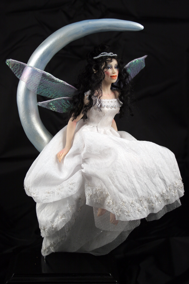 Moon Sonata - One-Of-A-Kind Doll by Tanya Abaimova. Creatures Gallery 