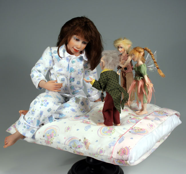 Child's Dream - One-Of-A-Kind Doll by Tanya Abaimova. Characters Gallery 