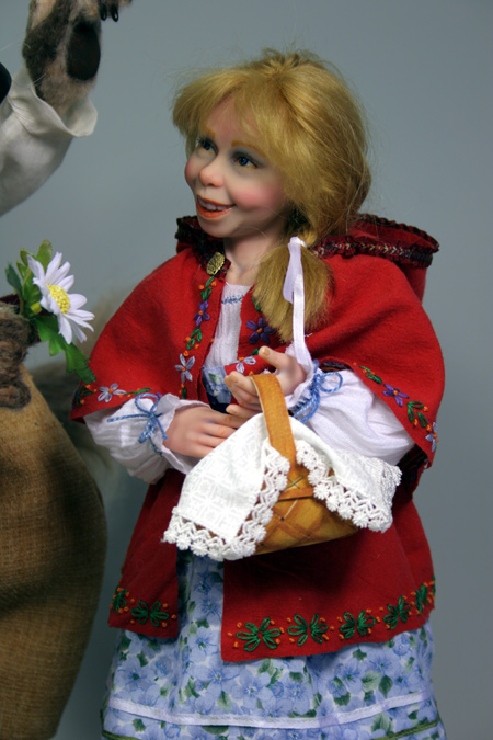 Little Red Riding Hood - One-Of-A-Kind Doll by Tanya Abaimova. Characters Gallery 