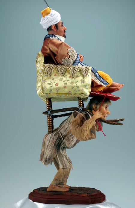 Rickshaw - One-Of-A-Kind Doll by Tanya Abaimova. Characters Gallery 