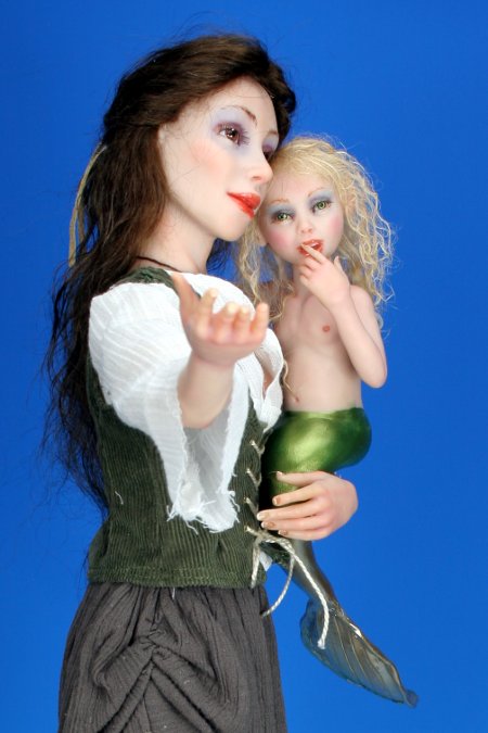 Precious Find - One-Of-A-Kind Doll by Tanya Abaimova. Characters Gallery 
