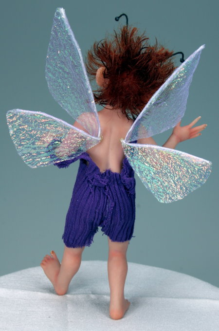 Violet Pixie - One-Of-A-Kind Doll by Tanya Abaimova. Creatures Gallery 