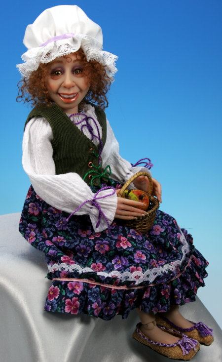 Lavender - One-Of-A-Kind Doll by Tanya Abaimova. Ball-Jointed Dolls Gallery 