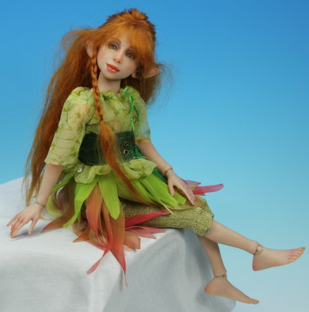 Apple - One-Of-A-Kind Doll by Tanya Abaimova. Ball-Jointed Dolls Gallery 