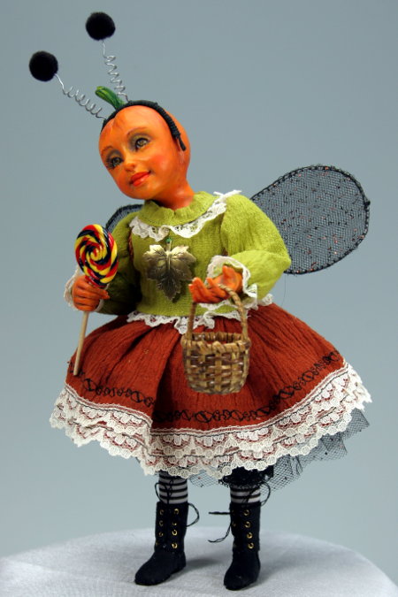 Trick-Or-Treat - One-Of-A-Kind Doll by Tanya Abaimova. Creatures Gallery 