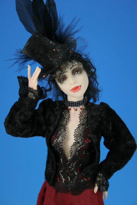 London Nights - One-Of-A-Kind Doll by Tanya Abaimova. Creatures Gallery 