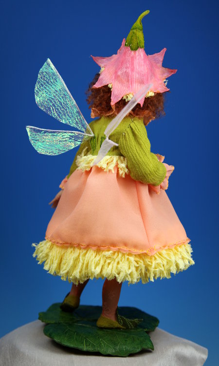 Sweet Pea Fairy - One-Of-A-Kind Doll by Tanya Abaimova. Creatures Gallery 