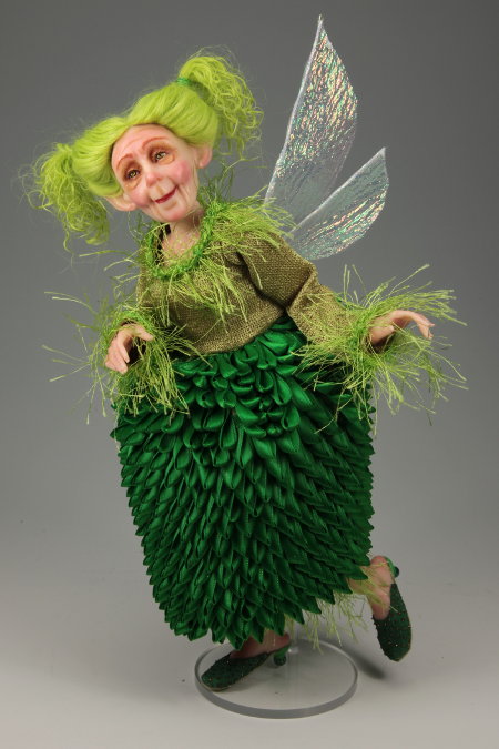 Mrs. Pinecone - One-Of-A-Kind Doll by Tanya Abaimova. Ball-Jointed Dolls Gallery 