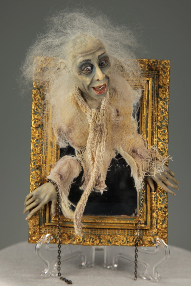 Ghost in a Mirror - One-Of-A-Kind Doll by Tanya Abaimova. Creatures Gallery 