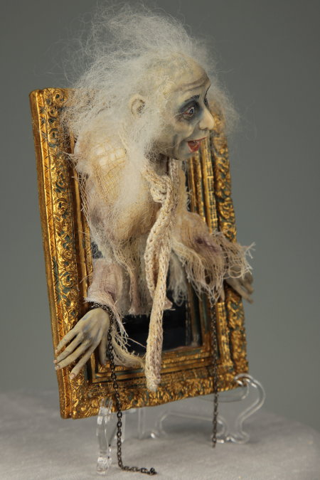 Ghost in a Mirror - One-Of-A-Kind Doll by Tanya Abaimova. Creatures Gallery 