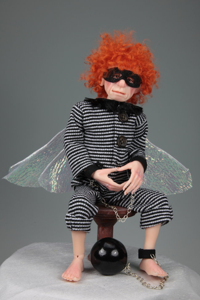 Caught! - One-Of-A-Kind Doll by Tanya Abaimova. Ball-Jointed Dolls Gallery 