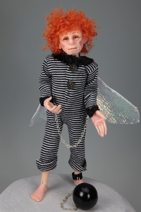 Caught! - One-Of-A-Kind Doll by Tanya Abaimova. Ball-Jointed Dolls Gallery 