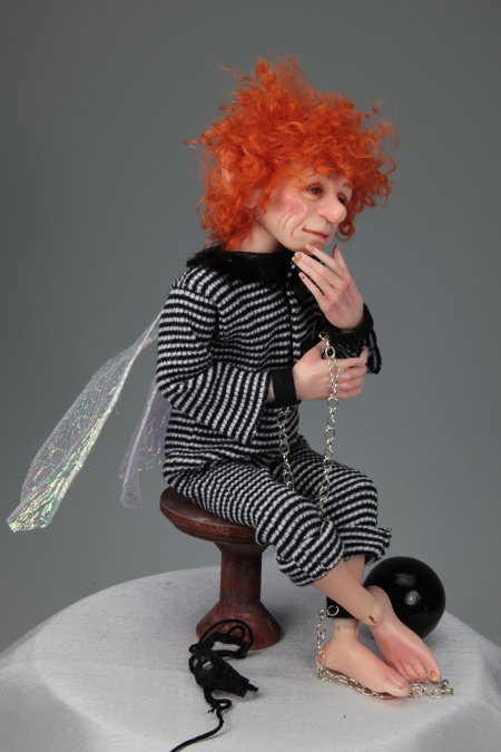 Caught! - One-Of-A-Kind Doll by Tanya Abaimova. Ball-Jointed Dolls Gallery 