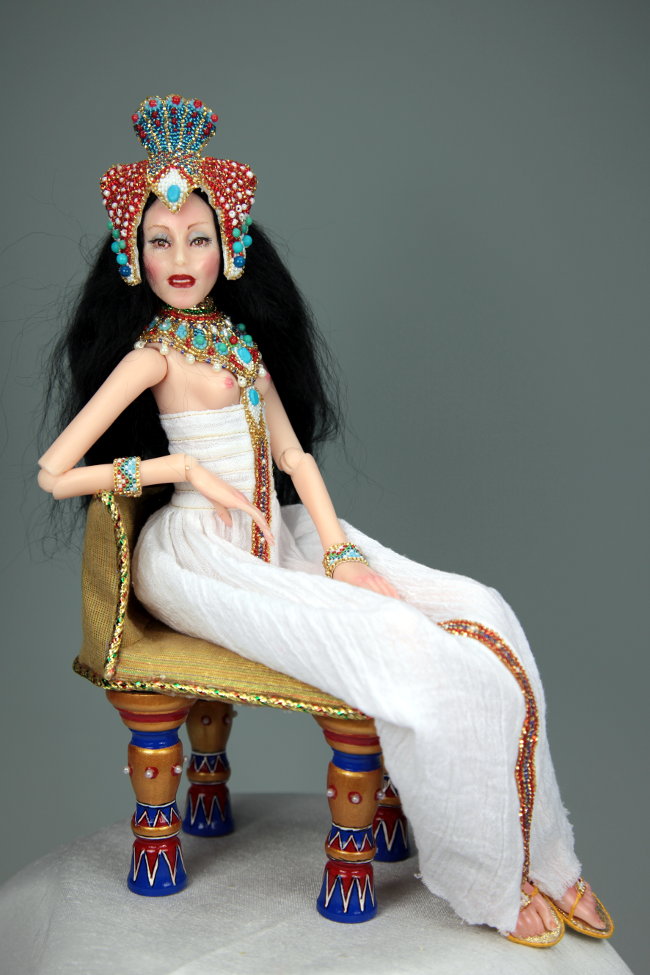 Lotus - One-Of-A-Kind Doll by Tanya Abaimova. Ball-Jointed Dolls Gallery 