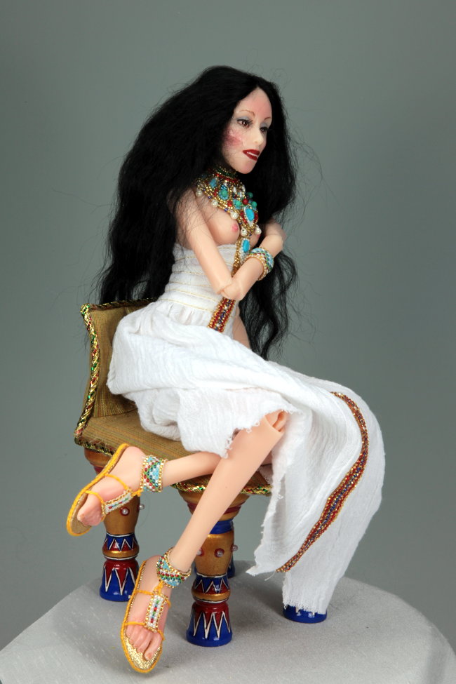 Lotus - One-Of-A-Kind Doll by Tanya Abaimova. Ball-Jointed Dolls Gallery 