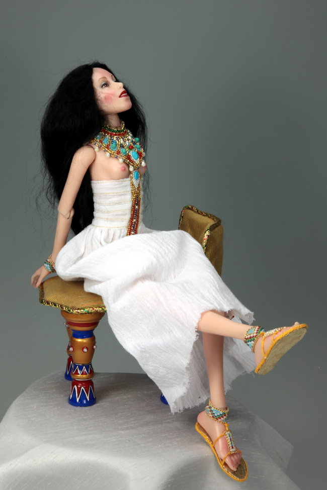 Lotus - One-Of-A-Kind Doll by Tanya Abaimova. Ball-Jointed Dolls Gallery 