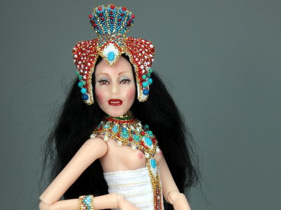 Lotus - One-of-a-kind Art Doll by Tanya Abaimova