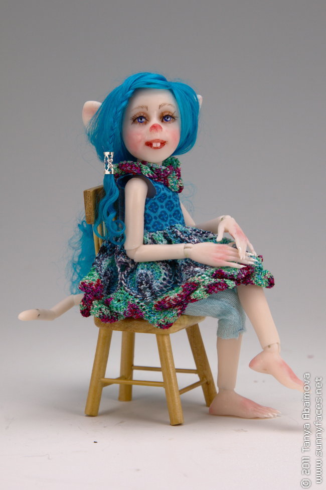River - One-Of-A-Kind Doll by Tanya Abaimova. Ball-Jointed Dolls Gallery 
