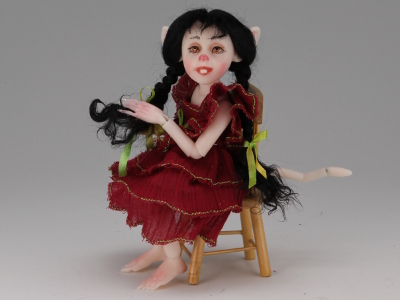 Poppy - One-of-a-kind Art Doll by Tanya Abaimova