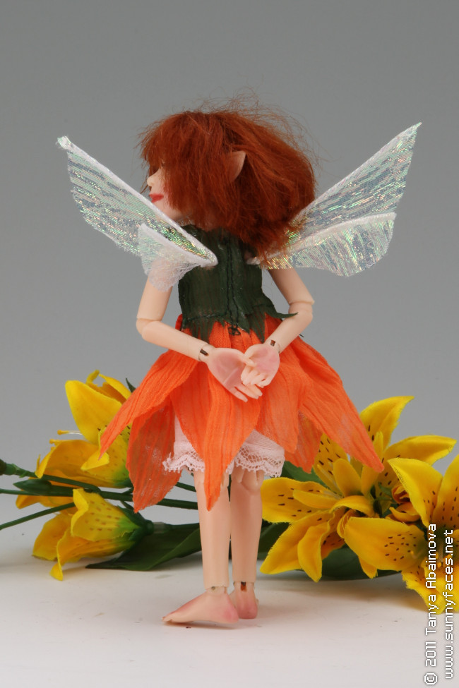 Daylily - One-Of-A-Kind Doll by Tanya Abaimova. Ball-Jointed Dolls Gallery 