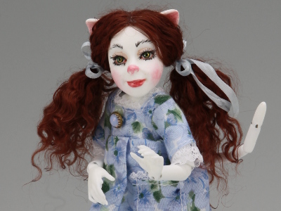 Flower - One-of-a-kind Art Doll by Tanya Abaimova
