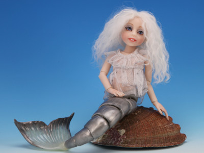 Pearl - One-of-a-kind Art Doll by Tanya Abaimova