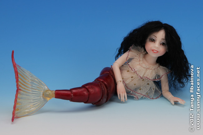 Coral - One-Of-A-Kind Doll by Tanya Abaimova. Ball-Jointed Dolls Gallery 