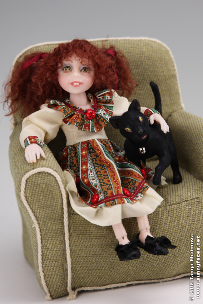 Matilda - One-Of-A-Kind Doll by Tanya Abaimova. Ball-Jointed Dolls Gallery 