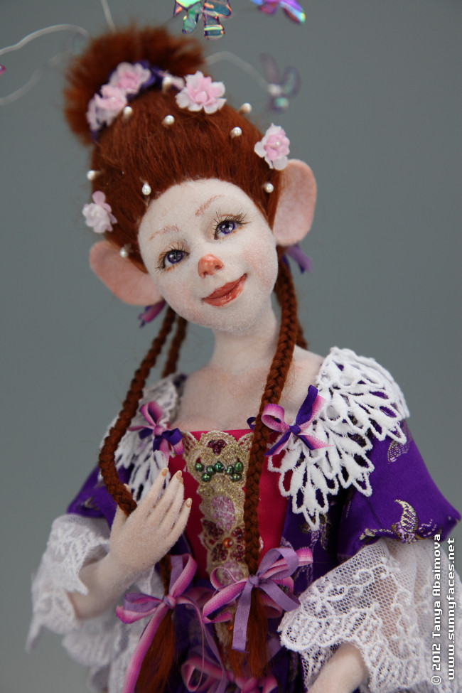 Chedderette D'Fromage - One-Of-A-Kind Doll by Tanya Abaimova. Creatures Gallery 