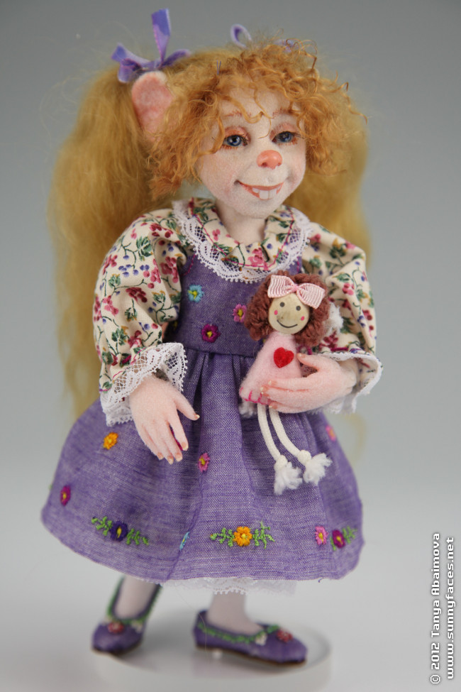 Joy - One-Of-A-Kind Doll by Tanya Abaimova. Creatures Gallery 