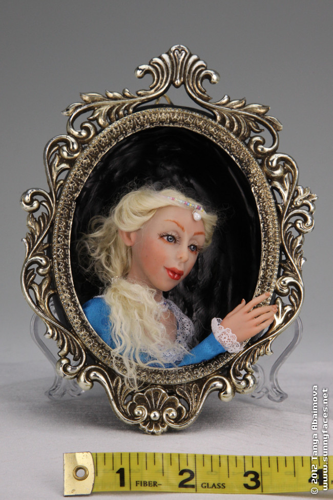 Framed Beauty - One-Of-A-Kind Doll by Tanya Abaimova. Characters Gallery 