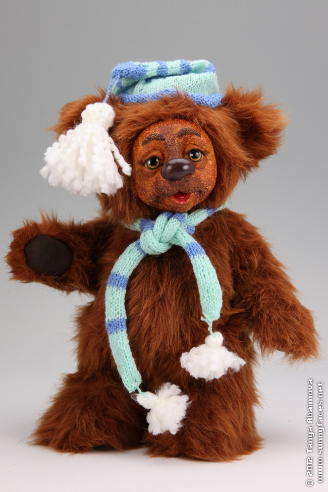 Honey - One-Of-A-Kind Doll by Tanya Abaimova. Soft Sculptures Gallery 