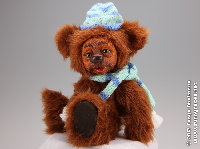 Honey - One-Of-A-Kind Doll by Tanya Abaimova. Soft Sculptures Gallery 