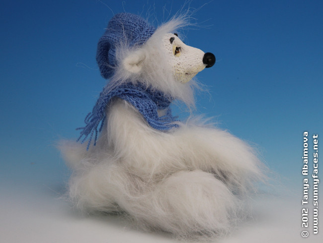 Snow - One-Of-A-Kind Doll by Tanya Abaimova. Soft Sculptures Gallery 