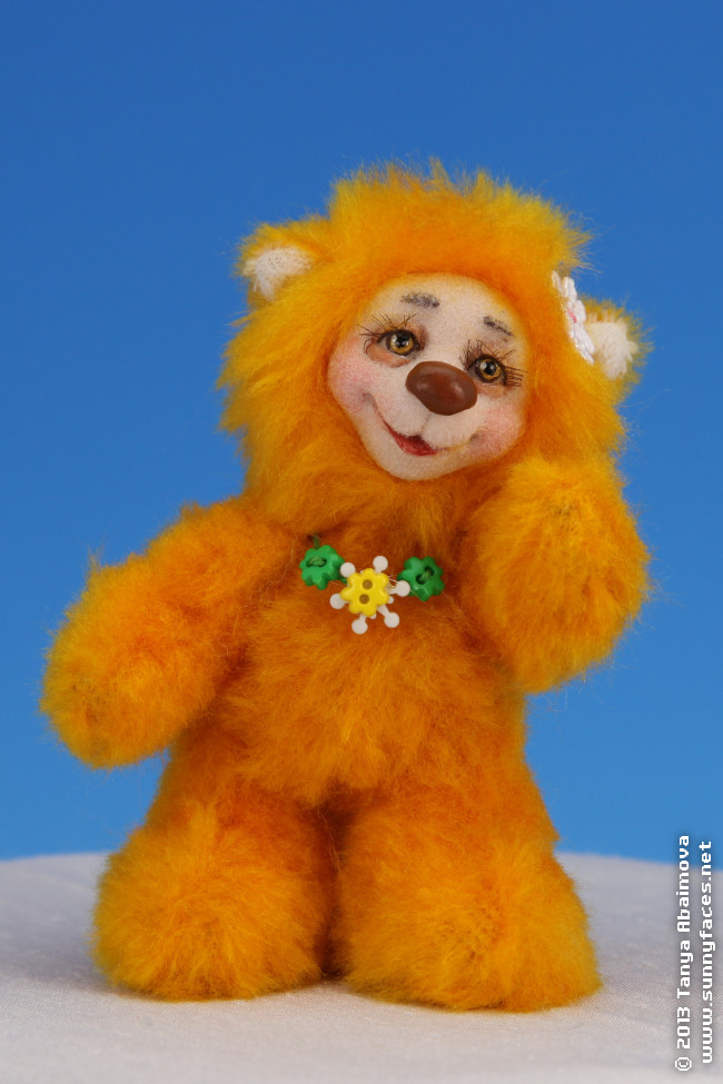 Daisy - One-Of-A-Kind Doll by Tanya Abaimova. Soft Sculptures Gallery 