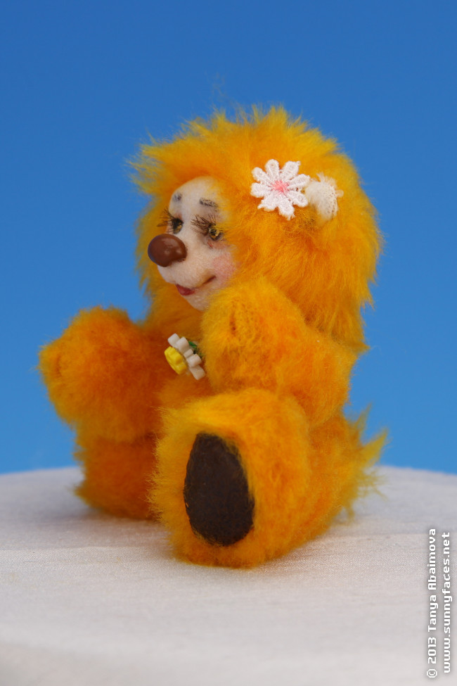 Daisy - One-Of-A-Kind Doll by Tanya Abaimova. Soft Sculptures Gallery 