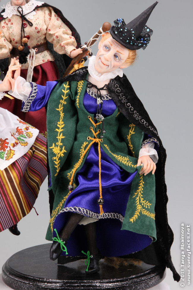 Dancing Witches - One-Of-A-Kind Doll by Tanya Abaimova. Characters Gallery 