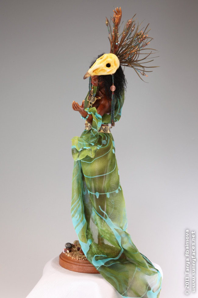 Southern Wind - One-Of-A-Kind Doll by Tanya Abaimova. Characters Gallery 