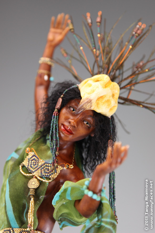 Southern Wind - One-Of-A-Kind Doll by Tanya Abaimova. Characters Gallery 