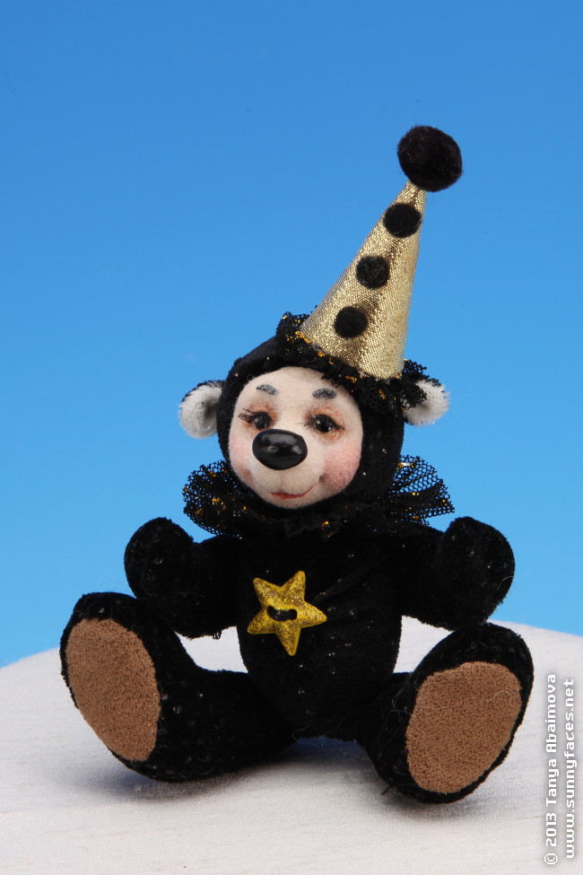 Little Star - One-Of-A-Kind Doll by Tanya Abaimova. Soft Sculptures Gallery 