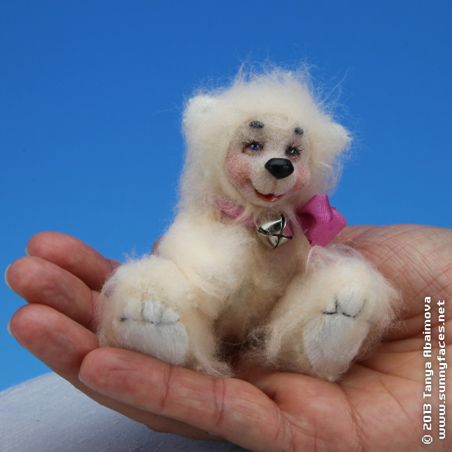 Vanilla - One-Of-A-Kind Doll by Tanya Abaimova. Soft Sculptures Gallery 
