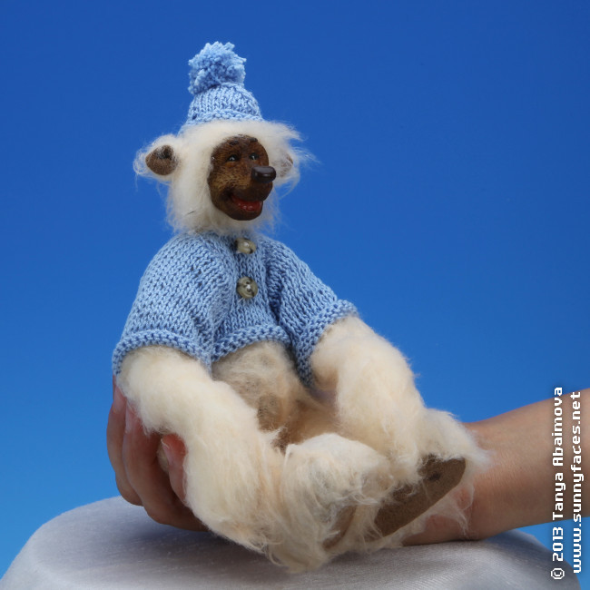 John - One-Of-A-Kind Doll by Tanya Abaimova. Soft Sculptures Gallery 